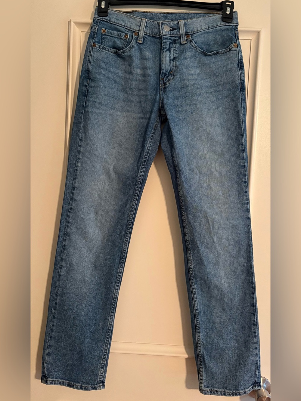 Men's 514 Light Blue Classic Straight Jeans